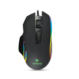 Arizone Wired Mouse with Adjustable DPI Switch and RGB Lighting – USB Computer Mouse for Laptop and PC
