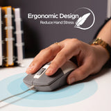 Arizone Wired Mouse with Adjustable DPI Switch – Lightweight and Portable USB Mouse for Laptop and PC