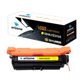 Arizone Toner Cartridges Replacement for HP 504A CE250A CE251A CE252A CE253A 504X for Use with HP Color Laserjet CP3525 CP3525N CP3525DN CP3525X CM3530 CM3530TS Printer,Yellow