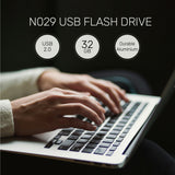 ARIZONE 32GB USB Flash Drive 2.0 Pen Drive for Fold Digital Date Storage, Zip Drive, Jump Drive, Disk Key, USB Stick