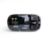 Arizone Dual Mode Wireless Mouse, Bluetooth 5.0 & USB Receiver, Adjustable DPI, Light Mode Switch, Type-C Rechargeable Mouse with Battery Indicator