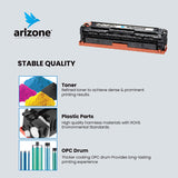 Arizone Toner Cartridge Replacement for HP 201A CF403A for HP Color Laserjet Pro MFP M277dw M252dw M277n M277c6 M252n M277 Magenta