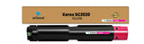 Arizone Toner Cartridges Replacement for Xerox SC2020 CT202242 CT202243 CT202244 CT202245 for Use with Xerox Docucentre SC2020CPS SC2020DA Printer, Magenta